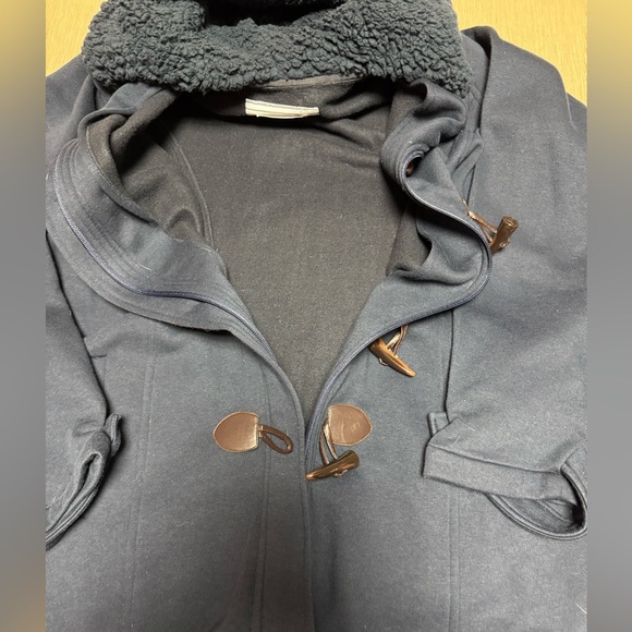 Market & Spruce women’s Peacoat zip up with clasps in front size 2X - Picture 3 of 5